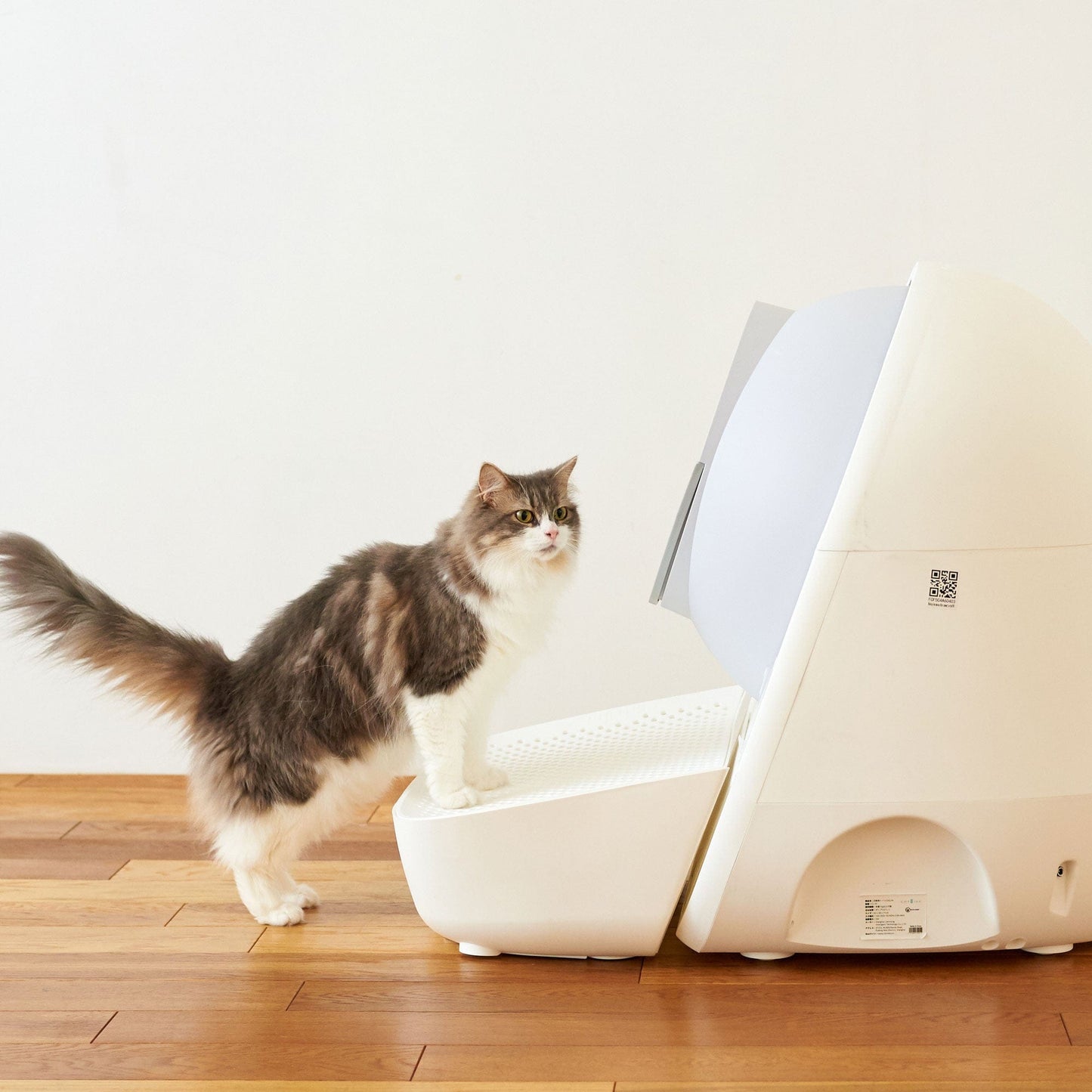 Distributor for Petkit, Catlink and Pidan - Petland Company Limited Ramp for CATLINK Scooper Luxury Pro / Young in White CATLINK automatic litter box automatic litter robot litter box litter robot self cleaning litter box