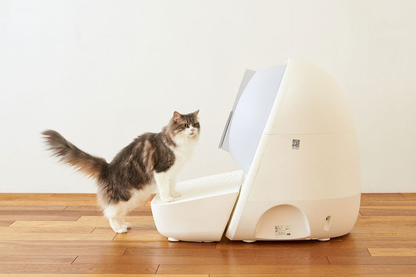 Distributor for Petkit, Catlink and Pidan - Petland Company Limited Ramp for CATLINK Scooper Luxury Pro / Young in White CATLINK automatic litter box automatic litter robot litter box litter robot self cleaning litter box