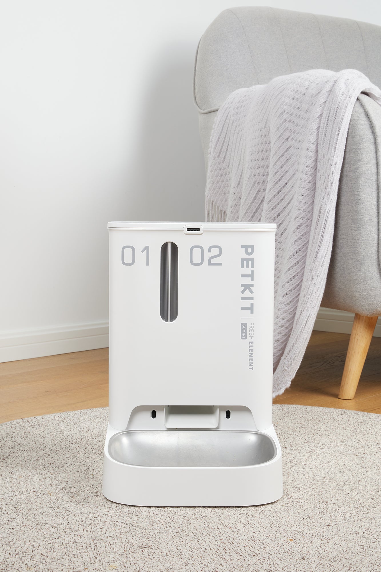 Distributor for Petkit, Catlink and Pidan - Petland Company Limited PETKIT SMART PET FEEDER - FRESH ELEMENT GEMINI PETKIT CAT DOG