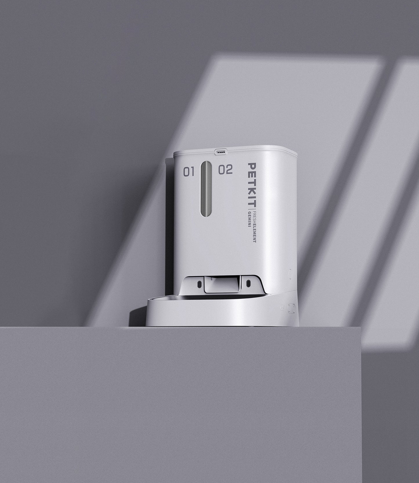 Distributor for Petkit, Catlink and Pidan - Petland Company Limited PETKIT SMART PET FEEDER - FRESH ELEMENT GEMINI PETKIT CAT DOG