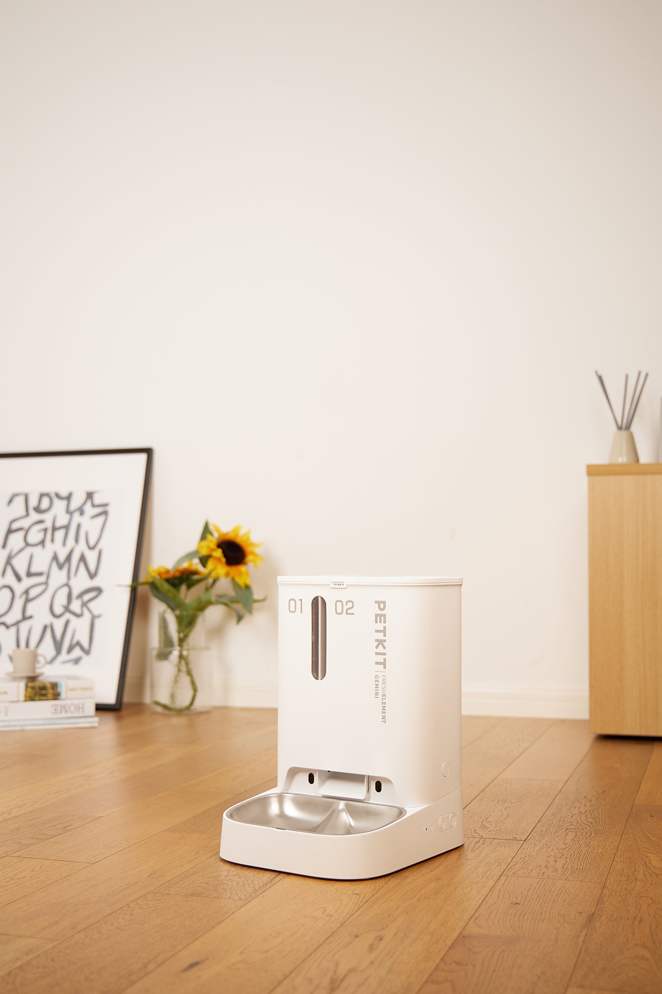 Distributor for Petkit, Catlink and Pidan - Petland Company Limited PETKIT SMART PET FEEDER - FRESH ELEMENT GEMINI PETKIT CAT DOG