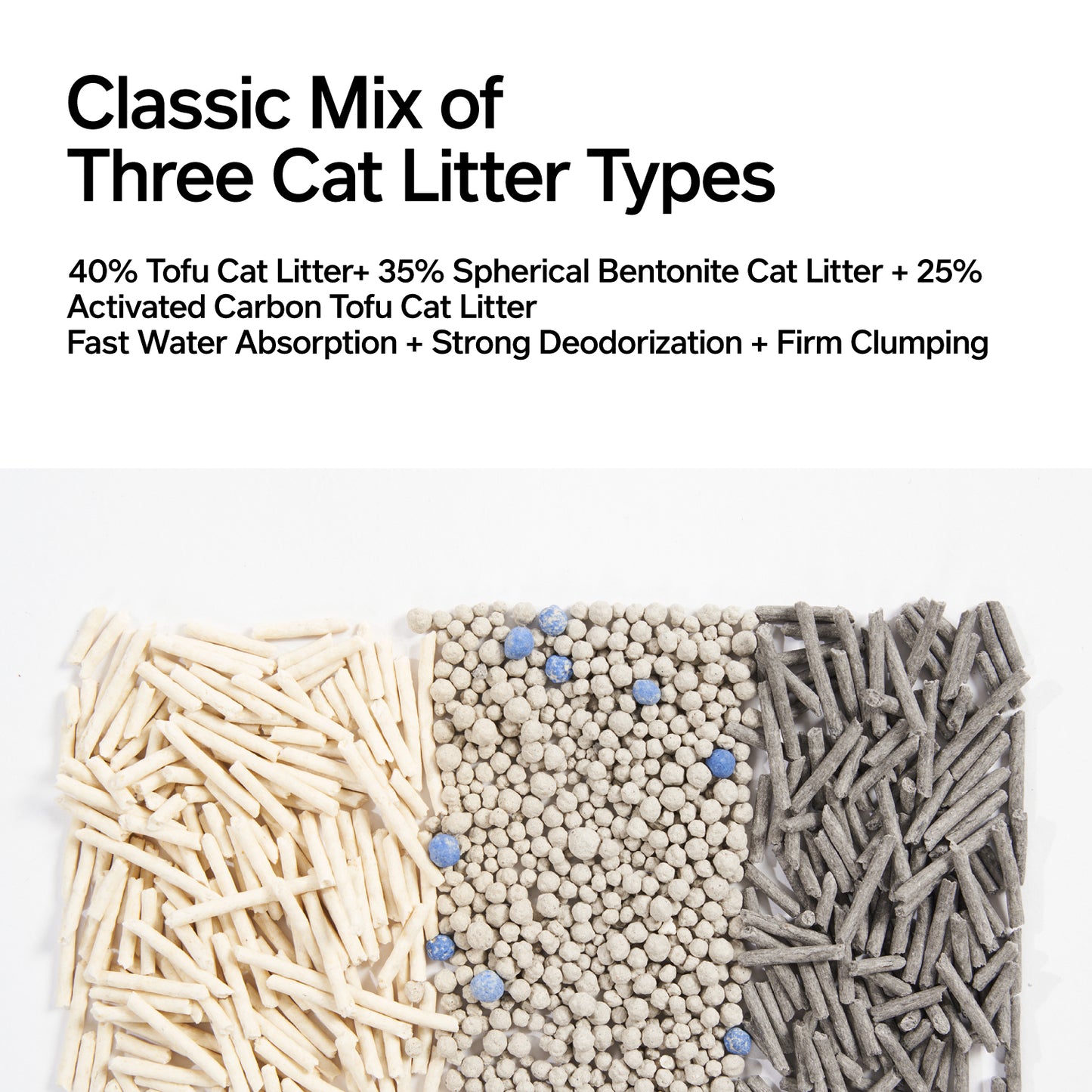 Distributor for Petkit, Catlink and Pidan - Petland Company Limited PIDAN 3-IN-1 MIXED CAT LITTER 5.2KG PIDAN CAT