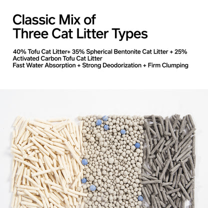 Distributor for Petkit, Catlink and Pidan - Petland Company Limited PIDAN 3-IN-1 MIXED CAT LITTER 5.2KG PIDAN CAT