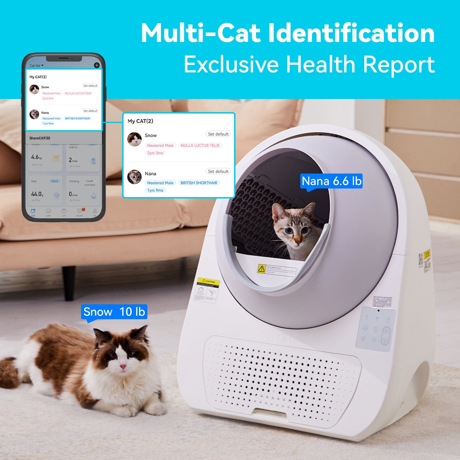 Distributor for Petkit, Catlink and Pidan - Petland Company Limited Catlink Scooper Luxury Pro CATLINK automatic litter box automatic litter robot litter box litter robot self cleaning litter box self cleaning litter robot