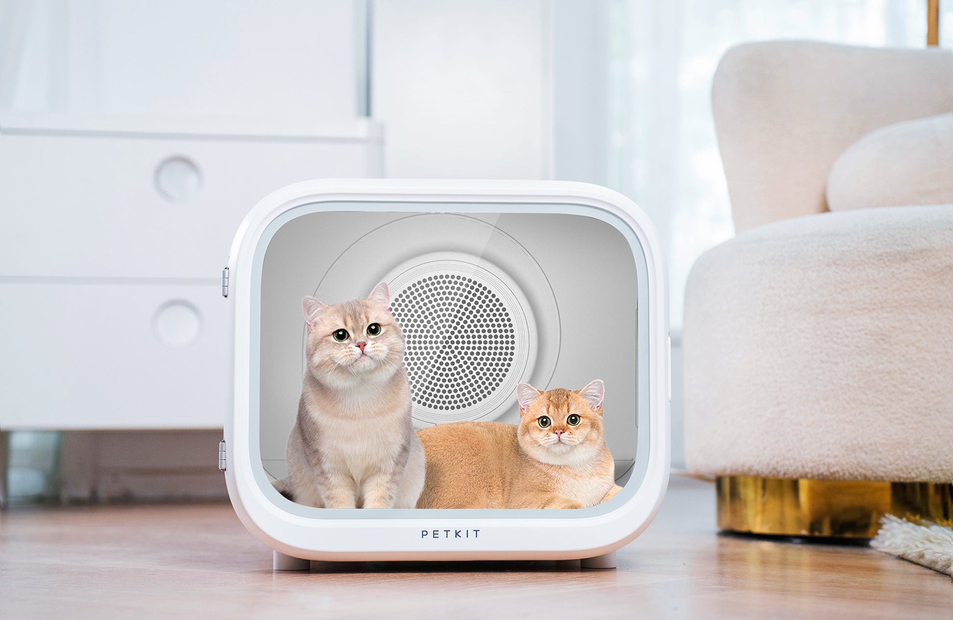 Distributor for Petkit, Catlink and Pidan - Petland Company Limited PETKIT SMART PET DRYING CABIN - AIRSALON MAX PETKIT CAT DOG
