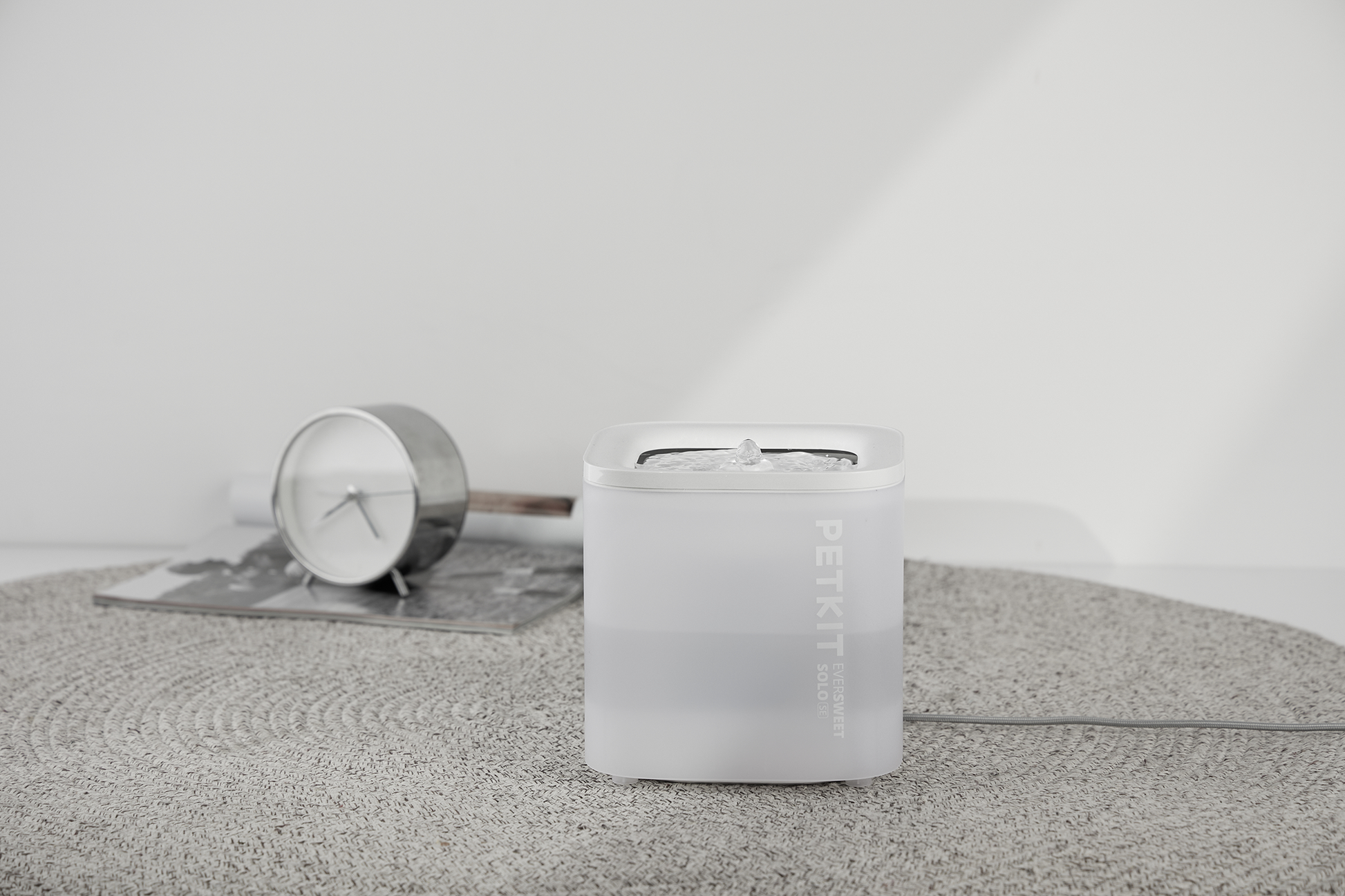 Distributor for Petkit, Catlink and Pidan - Petland Company Limited PETKIT SMART WATER FOUNTAIN - EVERSWEET SOLO SE (WIRELESS PUMP) PETKIT CAT DOG