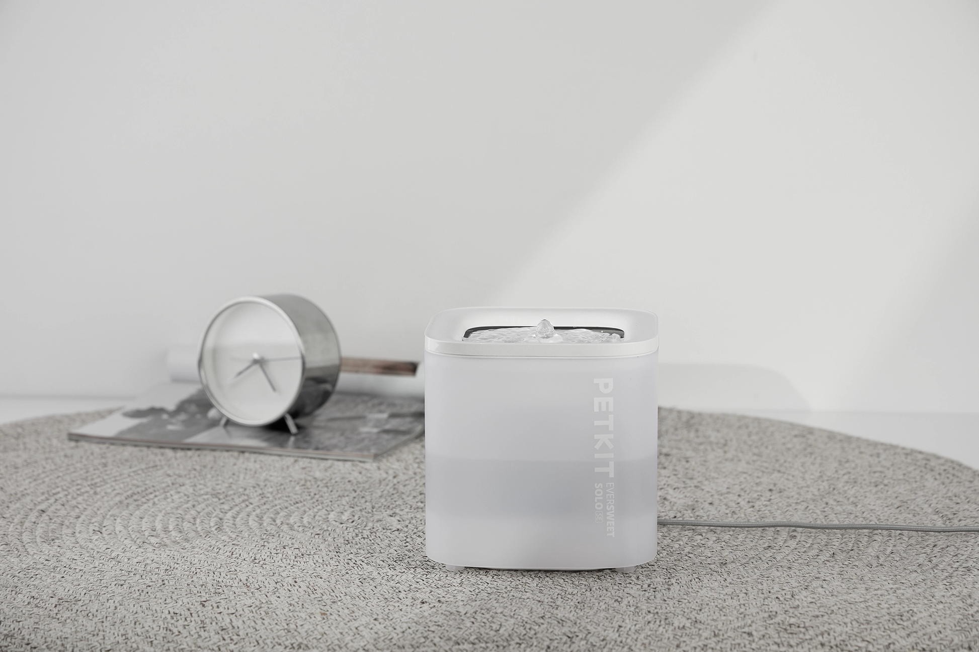 Distributor for Petkit, Catlink and Pidan - Petland Company Limited PETKIT SMART WATER FOUNTAIN - EVERSWEET SOLO SE (WIRELESS PUMP) PETKIT CAT DOG
